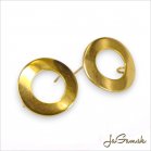 Náušnicové puzety 18mm CHIRURGICKÁ OCEĽ, 2ks (CH1682g)